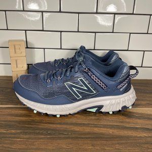 New Balance 410v6 Women's Size 7 Shoes Blue All Terrain Trail Trainers Sneakers